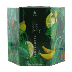 轻氏香蕉柠檬发酵果蔬饮品