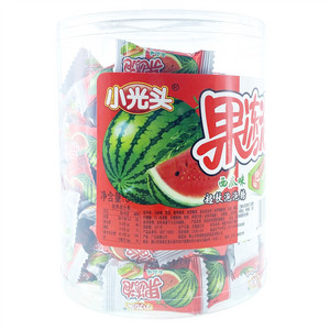 小光头西瓜味超软泡泡糖