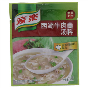 家乐 快熟汤 西湖牛肉羹汤料(N) 120X(37G)