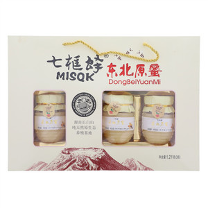 七框蜂东北原蜜礼盒