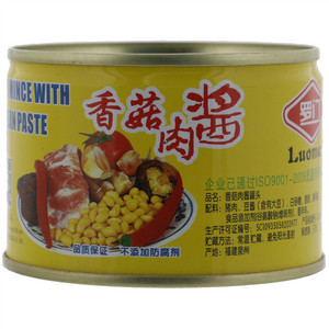 罗门香菇肉酱罐头
