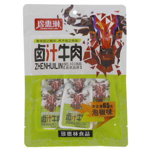 珍惠琳卤汁牛肉（泡椒味）