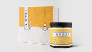 白小盒百润食方百果柠檬膏