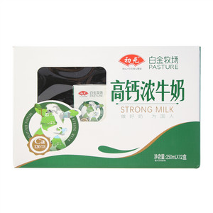 初元白金牧场高钙浓牛奶