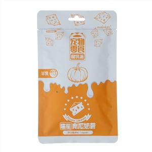 蒙贝宠物零食酪乳派喵星南瓜奶昔