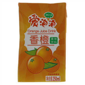 荣氏爱泡泡香橙果味饮料