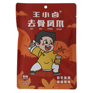 王小卤香辣去骨凤爪