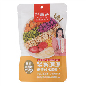 好麦多坚果满满奇亚籽水果麦片
