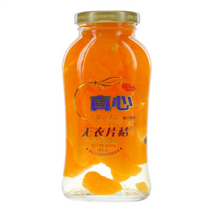 真心无衣片桔橘子罐头