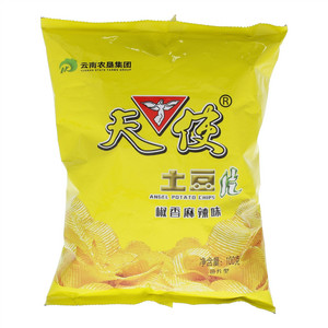 天使土豆片（椒香麻辣味）100克