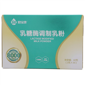 乳糖酶调制乳粉