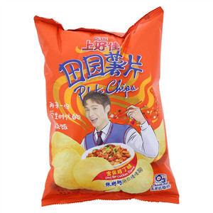 上好佳田园薯片－宫保鸡丁味