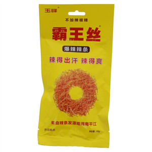 玉峰霸王丝爆辣辣条