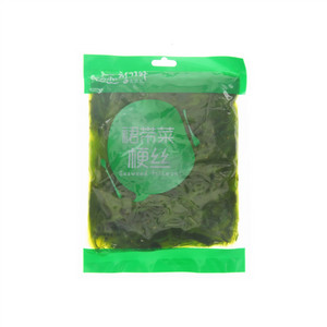 青瓷瓦裙带菜梗丝
