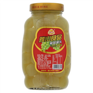 雅山葡萄罐头
