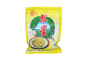 明星去皮榨菜丝118g
