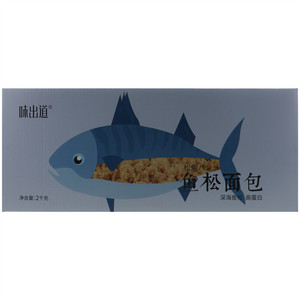 味出道鱼松面包