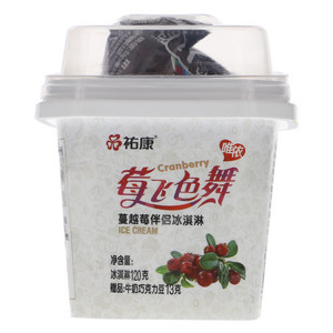 祐康莓飞色舞蔓越莓伴侣冰淇淋
