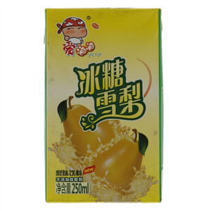 荣氏爱泡泡冰糖雪梨梨味饮料