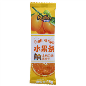 比逗仕金桔口味水果条
