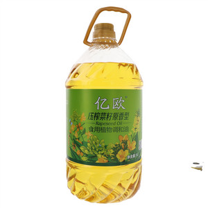 亿欧压榨菜籽原香型食用植物调和油