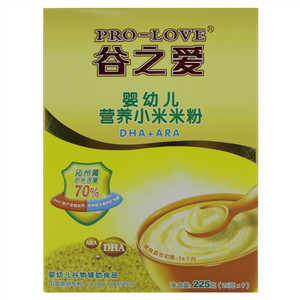 谷之爱婴幼儿营养小米米粉 DNA+ARA