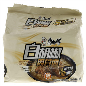 康师傅白胡椒肉骨面