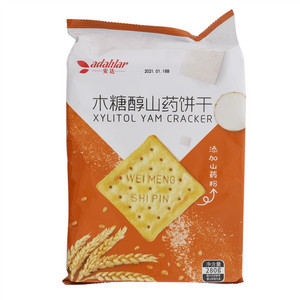 安达木糖醇山药饼干