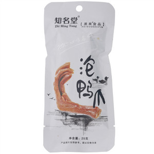 知名堂黑果食品泡鸭爪