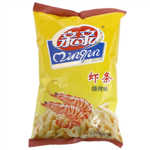 80g亲亲虾条（烧烤味）