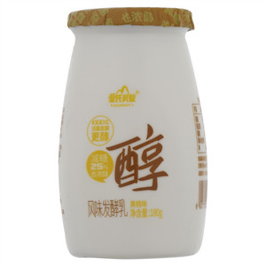 皇氏乳业黄桃味风味发酵乳