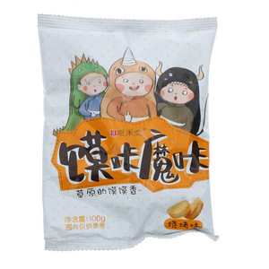 恩禾金馍咔魔咔烧烤味小馍片