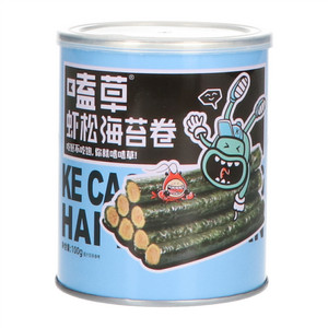 嗑草虾松海苔卷