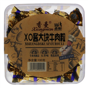 香曼五香味XO酱大块牛肉粒