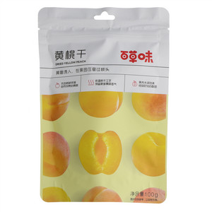百草味黄桃干