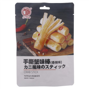 古凤香辣味手撕蟹味棒