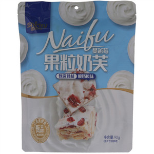 雪丽芙酸奶风味蔓越莓果粒奶芙