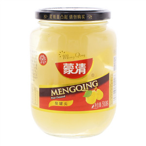 蒙清梨罐头（混合型）