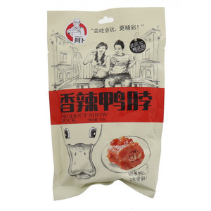 阿卜香辣鸭脖72克