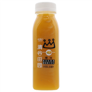 清谷田园橙味复合乳酸菌果汁饮料果汁