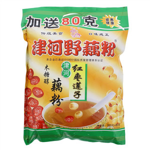津河野藕粉木糖醇红枣莲子藕粉