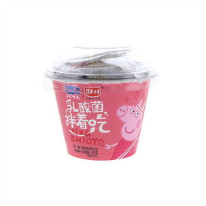 好+1草莓谷物味浓稠型乳酸菌饮品