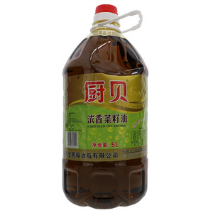 厨贝浓香菜籽油