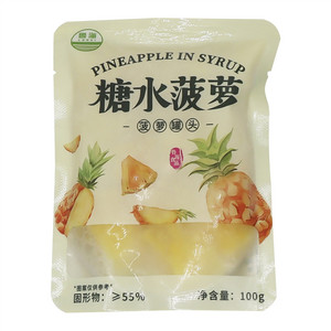 鲁海糖水菠萝(菠萝罐头)