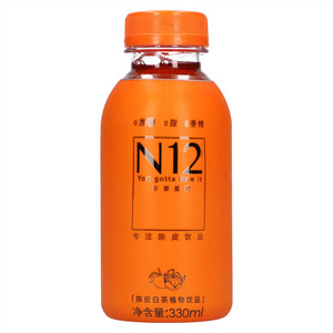 N12陈皮白茶植物饮料