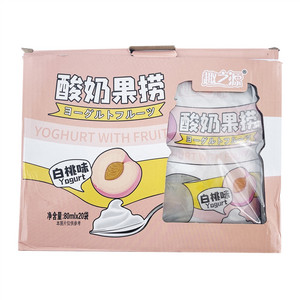 趣之源白桃味酸奶果捞