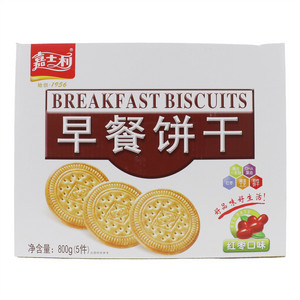 嘉士利红枣味早餐饼干
