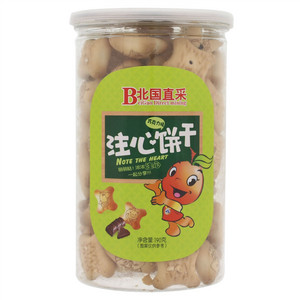 北国直采巧克力味注心饼干