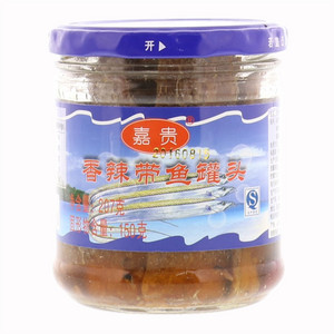 嘉贵香辣带鱼罐头