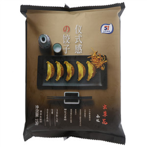 五丰冷食虫草花水饺